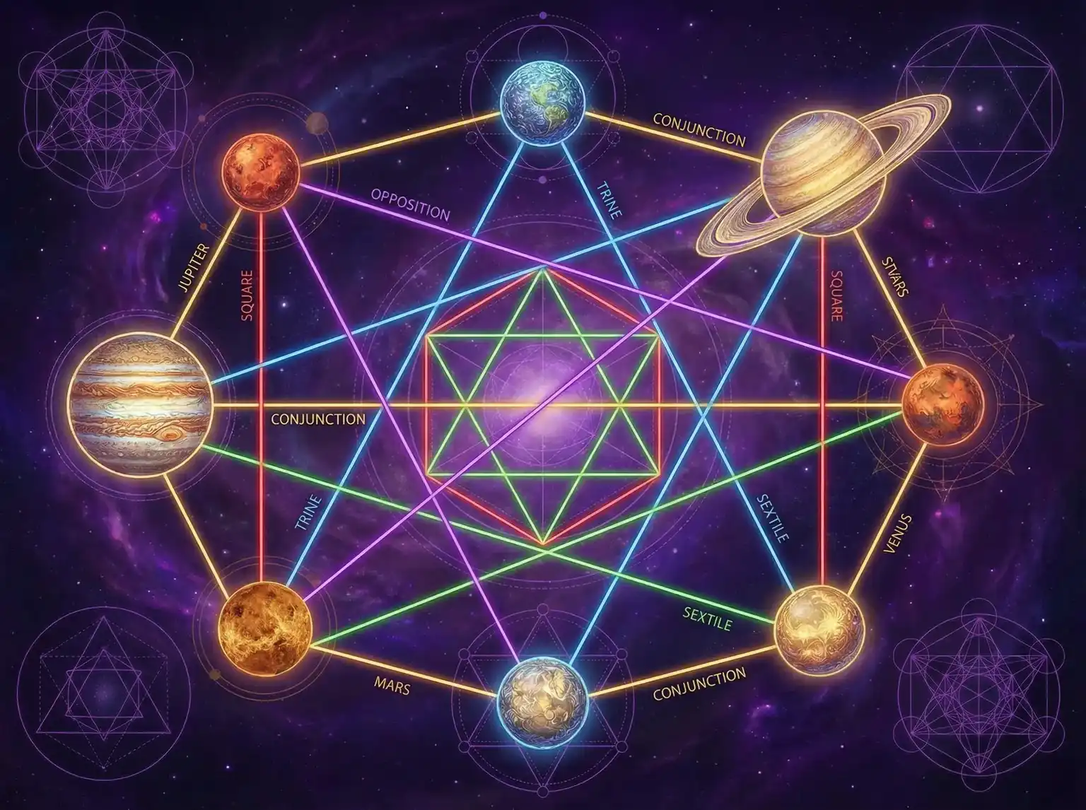 行星相位解读 - 金梅瓶1至5集免费杨思敏 | 占星学进阶